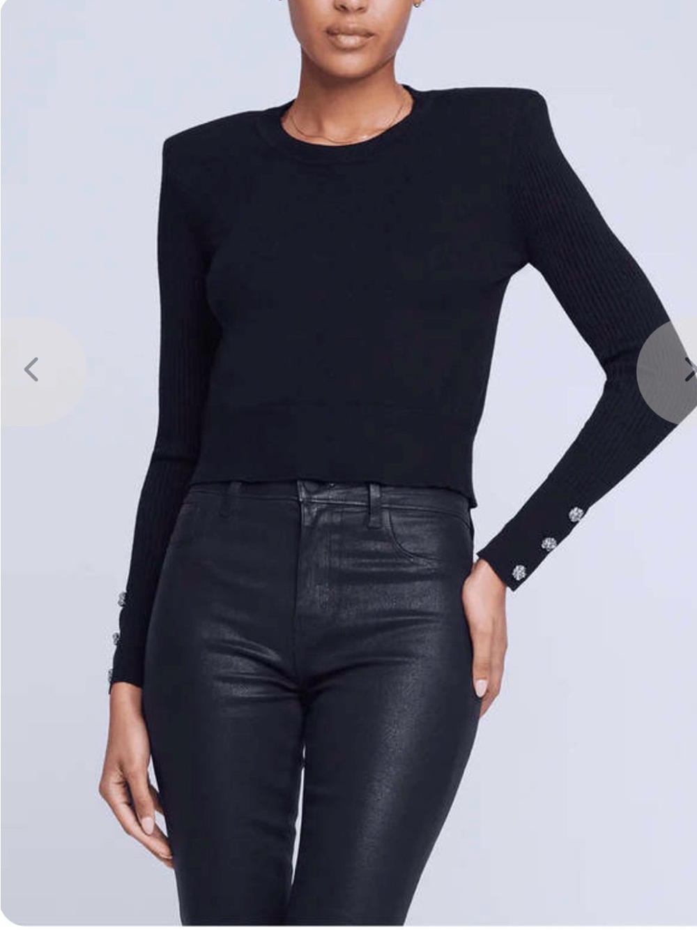 L’Agence Crewneck Sweater NWT